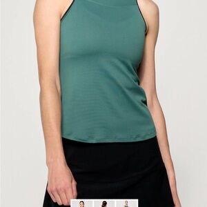Lija Green Tank Top